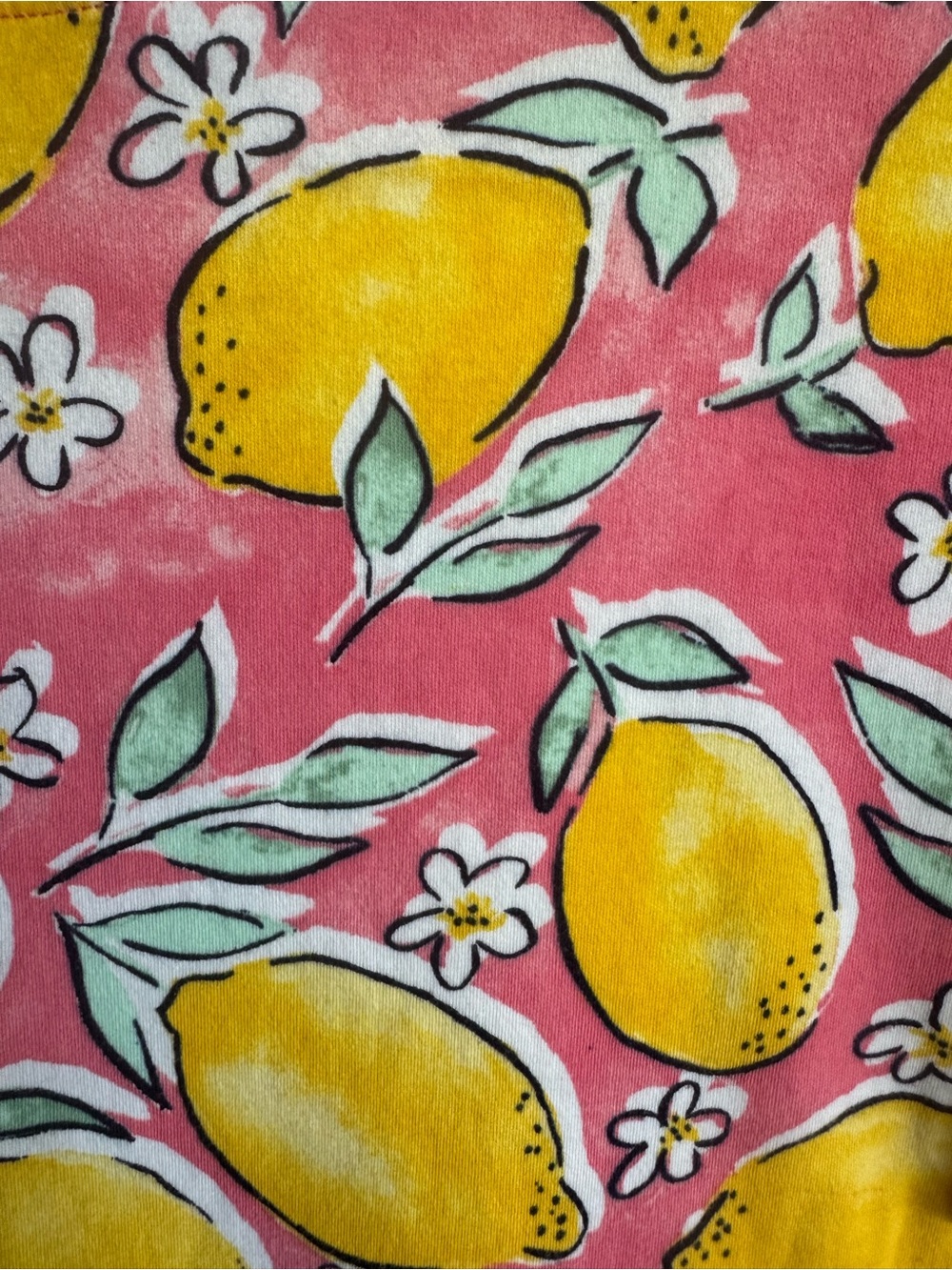 Kim Rogers Pink Lemon Graphic Crewneck Tee - Picture 3 of 4